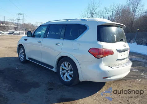 2012 Infiniti Qx56 z USA, uszkodzony, nr VIN JN8AZ2NE5C9020629